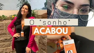 PEDI DEMISSÃO DO MEU ESTÁGIO NO BANCO | Julia Farias