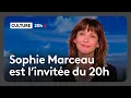 We live in a country where we can say things Sophie Marceau guest on the 8pm news