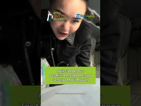 Tas Mini Amanda Manopo Jadi Sorotan saat Naik Sleeper Bus Bareng Kenny Austin, Harganya Selangit