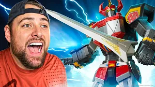 Becoming The MEGAZORD BOSS in Fortnite! (Mythic Boss Event)
