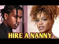 Download Lagu Hire a Nanny! Rihanna reacts to A$AP Rocky's plea for her to return home 
