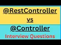 RestController Vs Controller Difference between RestController and Controller In Spring Boot