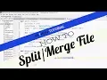 Split - Merge File Using Python
