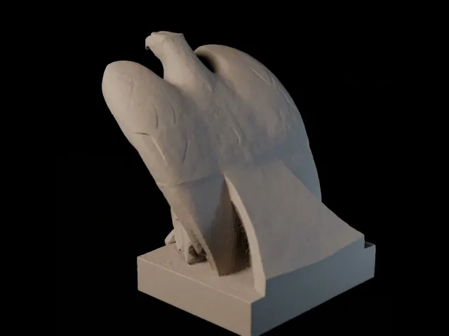 Magnificent Historical Stone Eagle Statue | 28mm/32mm Heroic Scatter Terrain video thumbnail