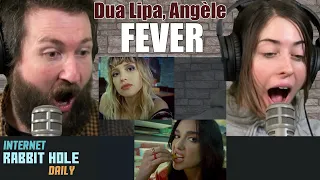 Download Dua Lipa, Angèle - Fever (Official Music Video) | irh daily REACTION! MP3