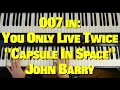 You Only Live Twice 'Space March' ('Capsule in Space') | John Barry | piano chords & notes