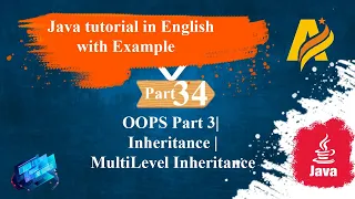 Java Tutorial Part34 OOPS Part3 Inheritance MultiLevel Inheritance