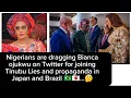 Download Lagu Nigerians are insulting Bianca on Twitter for joining Tinubu Lies and propaganda in Japan and Brazil