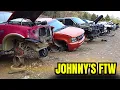 Trip to Johnnys U pull it for Avalanche parts