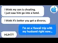 Apple MIL text me while I was on a date with my husband to say that he s cheating right in front