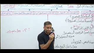 الاستفهام للسادس الاعدادي 2025 المحاضرة ١٣ 