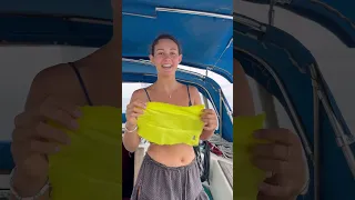 Entering a new country by sailing boat