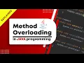 Method Overloading in Java with Example How to use of Method Overloading in Java Core