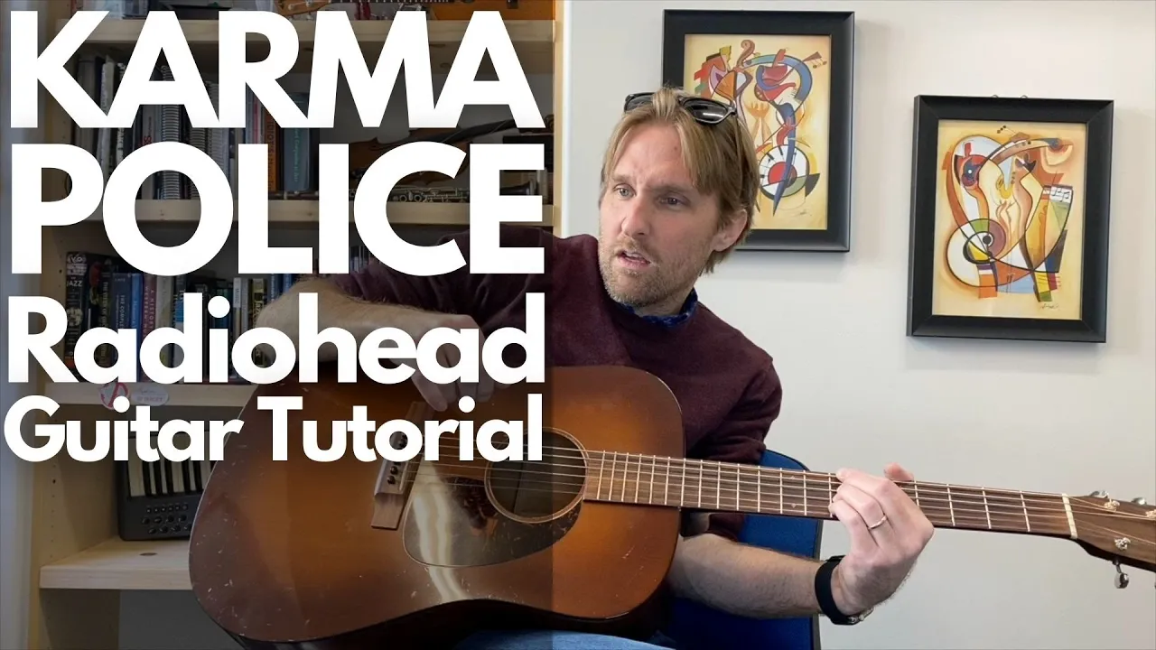 Karma Police Guitar Tutorial - Radiohead - Guitar Lessons with Stuart!