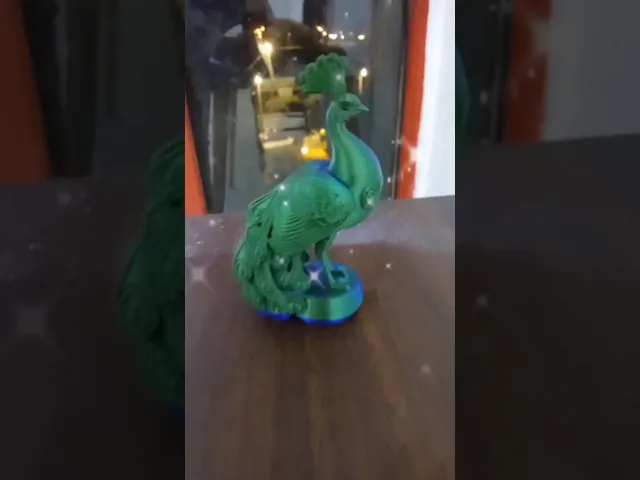Peacock statue video thumbnail