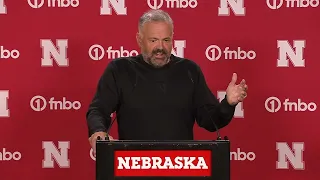 Nebraska Football Matt Rhule fall camp press conference