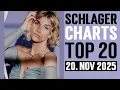 Schlager Charts – 20.11.2025 | Neue Nummer 1?! Zieht Anna-Maria Zimmermann vorbei? 🔥😲