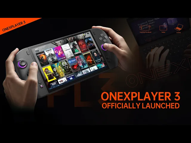 OneXPlayer 3 |  Flagship Evolved: Intel  Arc  G3 Extreme 3-in-1 Handheld