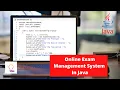 Online Exam Management System In Java Java Project