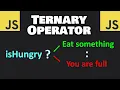 Download Lagu JavaScript TERNARY OPERATOR in 6 minutes!  ❓