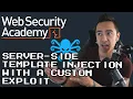 SSTI Complete Lab Breakdown Server-side template injection with a custom exploit