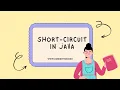 Short Circuit Operator In Java