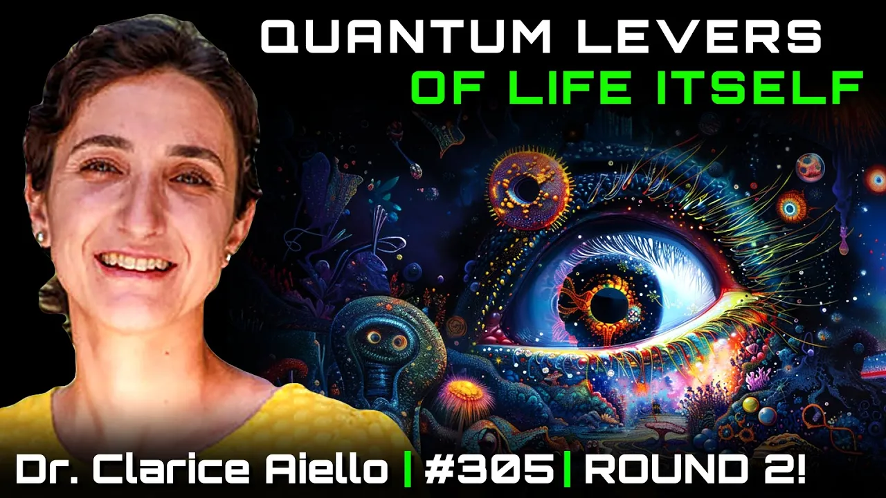 Magnetism Subtly Orchestrates Biology  - Dr. Clarice Aiello - DSPod #305