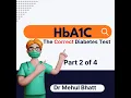 Download Lagu क्या आपको भविष्य में #Diabetes होगा? kaise pata kare? #HbA1C part 2 #DrMehulBhatt  #hindishorts