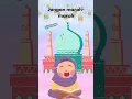 Lagu satu, dua, tiga Ramadhan telah tiba.. mari berpuasa, baca Qur'an jangan dilupakan😁 #laguanakislami