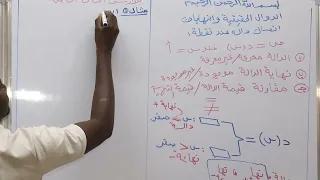 الرياضيات المتخصصة اتصال دالة عند نقطة للدوال متعددة القواعد لطلاب الشهادة السودانية والمصرية 