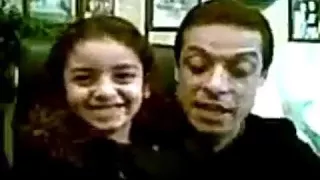شاهد فديو عامر منيب يتحدث مع بنته فديو روعه 