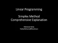 The Simplex Method - Step By Step