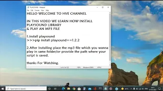 Play Files mp3 wav using Python Library music files in python