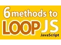 Best way to iterate through an collection 6 loop methods in Javascript