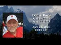 April 24 2023 10 00 a m Don Davis