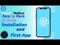 Installation and First App React Native Tutorials in Hindi The Tripura Classes