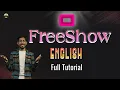 FreeShow English Tutorial - Best Free Alternative to ProPresenter