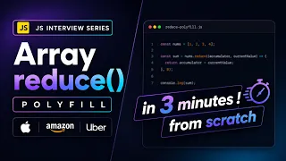 Reduce Polyfill From Scratch Ace Your JavaScript Interview
