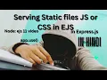 How to Serve Static Files in Express js Proper Folder Structure