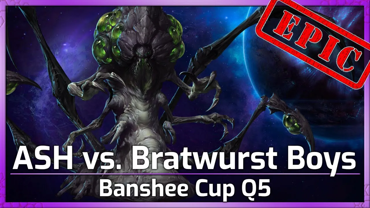 Team ASH vs. Bratwurst Boys - Banshee Cup Q5 - Heroes of the Storm