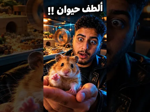 ثلاثة أسباب تجعل الهامستر خيارك الأمثل كحيوان أليف !!! #shorts