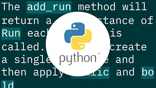 How do I apply both bold and italics in python-docx