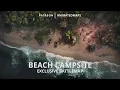 Animated Dungeon Maps - BEACH CAMPSITE Day Night Exclusive Battle Maps