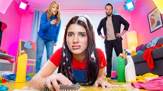 أخواتي يتحكموا بحياتي لمدة 24 ساعة 😱