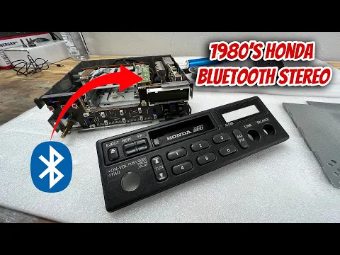 Download MP3 Adding Bluetooth to Vintage Factory OEM Honda Stereo