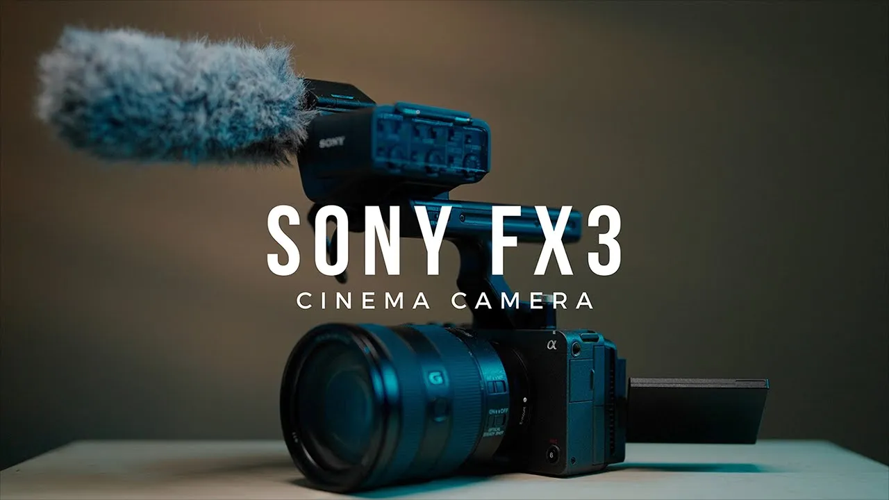 Sony FX3A Full-Frame Cinema Line Camera with FE 16-35mm f/2.8 GM