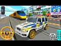New Police Mercedes G-Wagon car Vs Bullet Train - 3D Driving Class 2026
