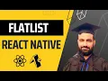 FlatList in React Native Expo Urdu Hindi