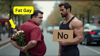 The Chubby Gay Who Got Rejected by His Online Muscular Crush Then Became His Coworker