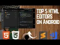 Top Html Code Editors on Android Best code editors on mobile Top Code Editors 2022